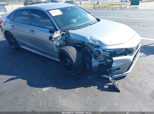 2HGFE2F51PH512948 2023 HONDA CIVIC Silver Widok z przodu