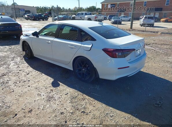 2HGFE2F52SH579969 2025 HONDA CIVIC White უკანა მარცხენა
