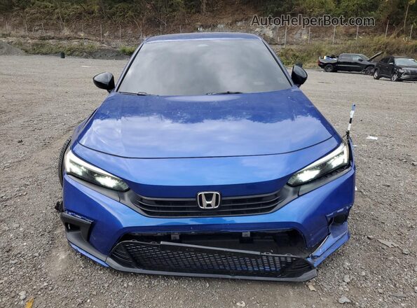 2HGFE2F53RH512081 2024 HONDA CIVIC Blue Widok z przodu