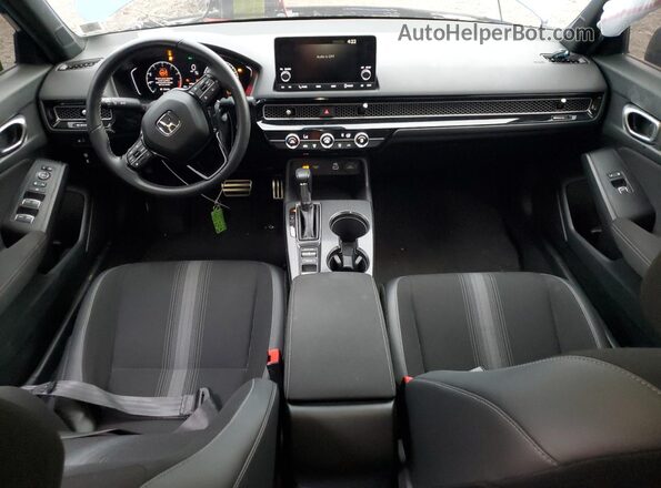 2HGFE2F53RH512081 2024 HONDA CIVIC Blue Widok deski rozdzielczej