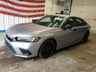 2023 Honda Civic Sport Серебряный vin: 2HGFE2F54PH540307