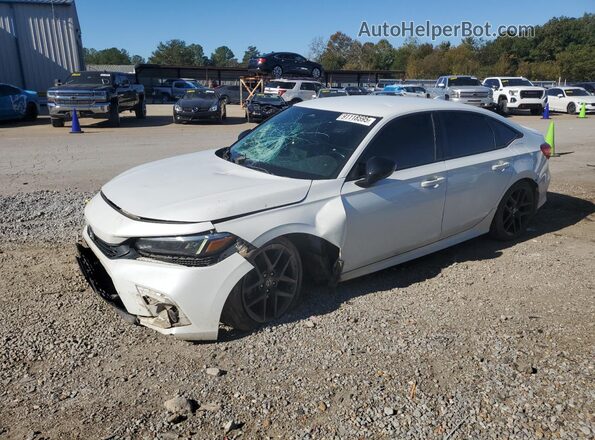 2HGFE2F56NH511999 2022 HONDA CIVIC Белый Передняя левая четверть