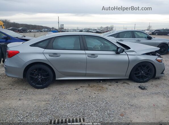 2HGFE2F58PH545543 2023 HONDA CIVIC Gray Widok wnętrza z tyłu
