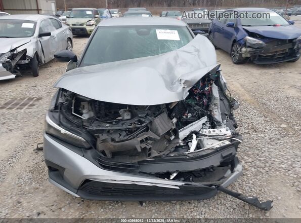 2HGFE2F58PH545543 2023 HONDA CIVIC Gray Widok zestawu wskaźników
