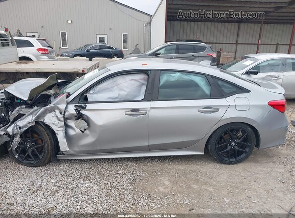 2HGFE2F58PH545543 2023 HONDA CIVIC Gray Widok wnętrza 360 stopni