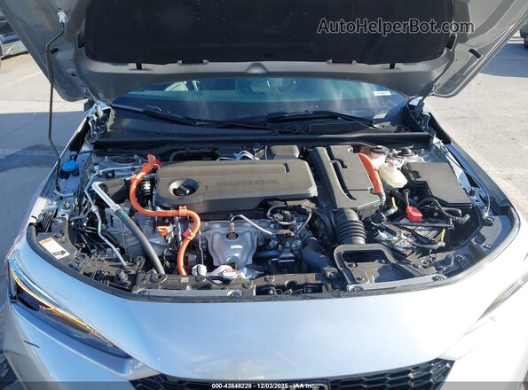 2HGFE4F84SH333480 2025 HONDA CIVIC HYBRID Серебряный Вид сзади