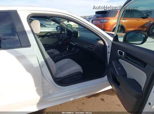 2HGFE4F87TH301172 2026 HONDA CIVIC HYBRID White წინა სალონის ხედი