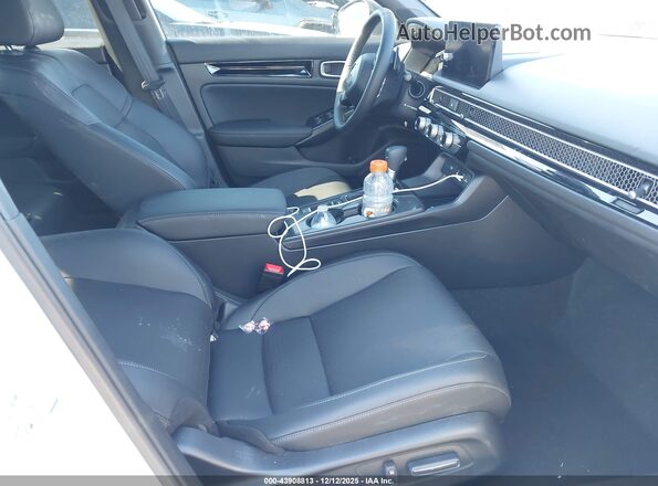 2HGFE4F88SH304855 2025 HONDA CIVIC HYBRID Белый Вид салона спереди