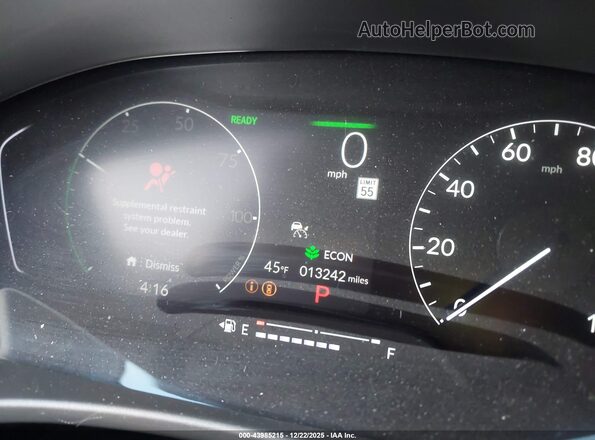 2HGFE4F88SH313166 2025 HONDA CIVIC HYBRID Серый Вид задних сидений