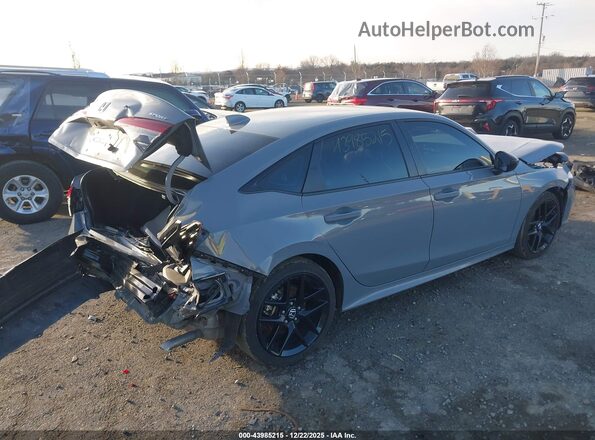2HGFE4F88SH313166 2025 HONDA CIVIC HYBRID Серый Задняя правая четверть