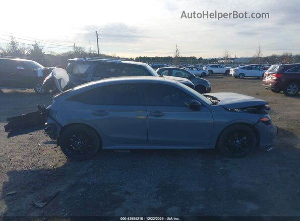 2HGFE4F88SH313166 2025 HONDA CIVIC HYBRID Серый Вид задней части салона