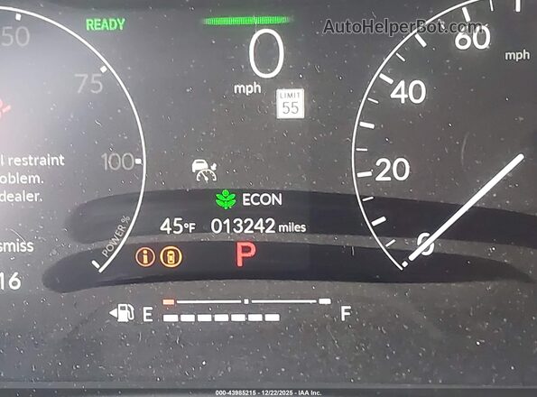 2HGFE4F88SH313166 2025 HONDA CIVIC HYBRID Серый 