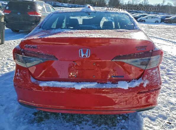 2HGFE4F88TH309233 2026 HONDA CIVIC Red უკანა ხედი