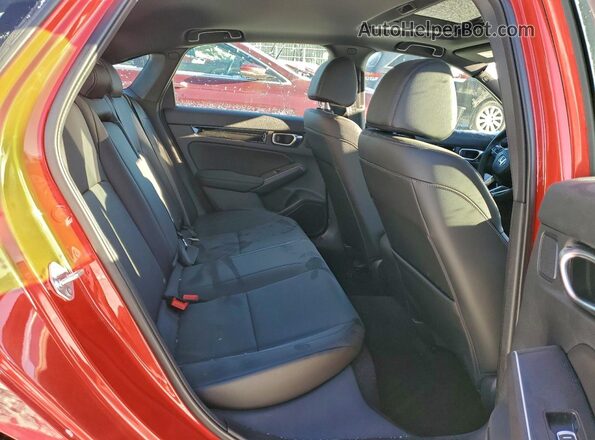 2HGFE4F88TH309233 2026 HONDA CIVIC Red უკანა სავარძლების ხედი