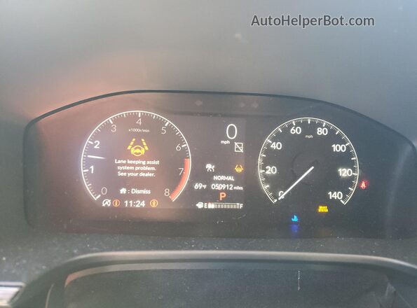 2HKRS3H79PH305188 2023 HONDA CR-V Черный Вид щитка приборов