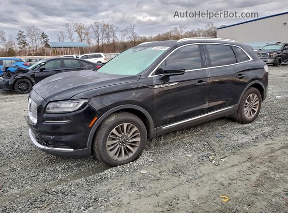 2LMPJ6J92MBL03250 2021 LINCOLN NAUTILUS Black Передня ліва чверть