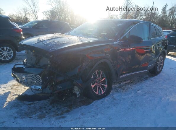 2LMPJ6K90LBL14048 2020 LINCOLN NAUTILUS Черный Передняя левая четверть