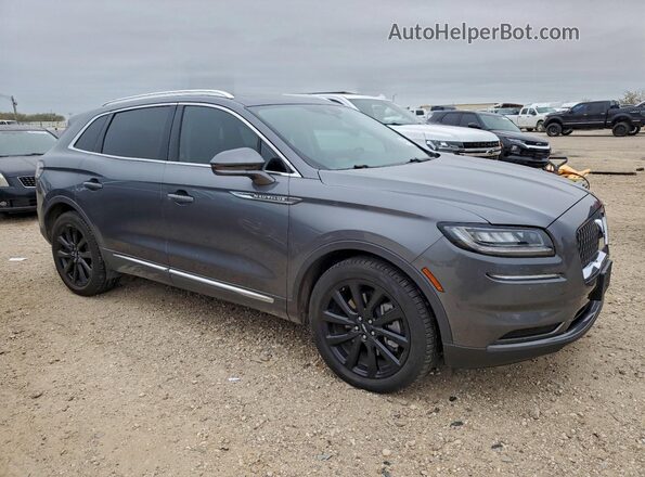 2LMPJ6K95NBL08653 2022 LINCOLN NAUTILUS Серый Передняя правая четверть