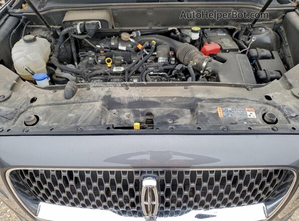2LMPJ6K95NBL08653 2022 LINCOLN NAUTILUS Серый Вид подкапотного пространства