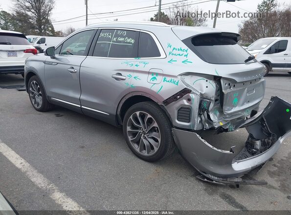 2LMPJ6K96PBL15663 2023 LINCOLN NAUTILUS Серебряный Задняя левая четверть