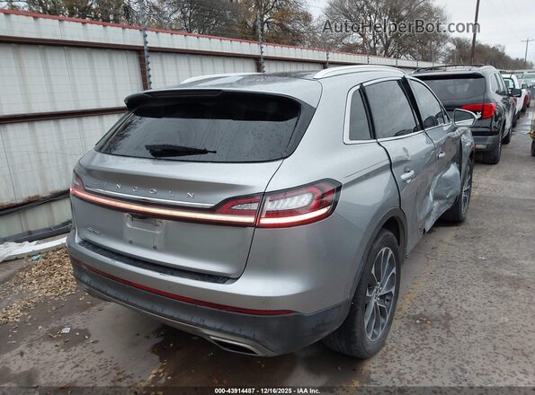 2LMPJ6K97MBL12279 2021 LINCOLN NAUTILUS Серебряный Задняя правая четверть