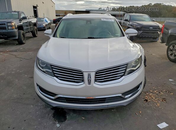 2LMPJ6KR5HBL14652 2017 LINCOLN MKX Белый Вид спереди