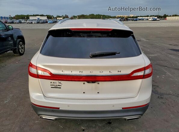 2LMPJ6KR5HBL14652 2017 LINCOLN MKX Белый Вид сзади