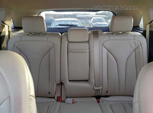 2LMPJ6KR5HBL14652 2017 LINCOLN MKX Белый Вид задних сидений