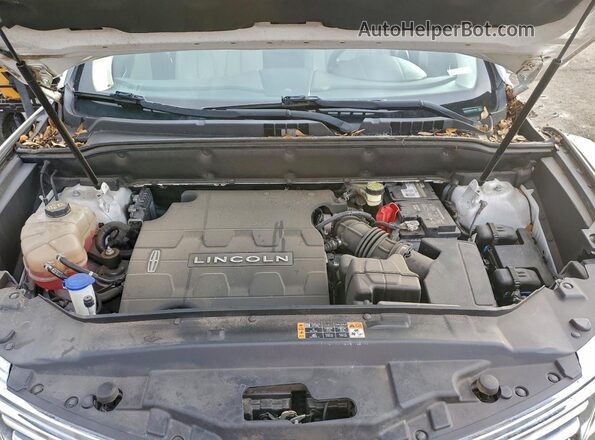 2LMPJ6KR5HBL14652 2017 LINCOLN MKX Белый Вид подкапотного пространства