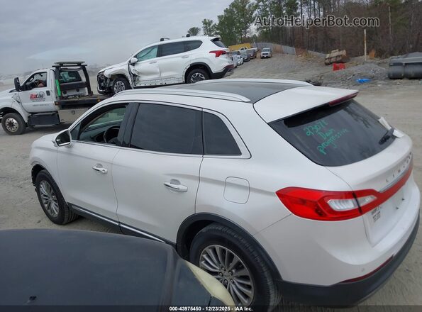 2LMPJ6KR5HBL29670 2017 LINCOLN MKX Белый Панорамный вид салона 360°