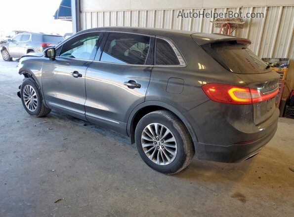 2LMPJ6KRXJBL29573 2018 LINCOLN MKX Серый Задняя левая четверть