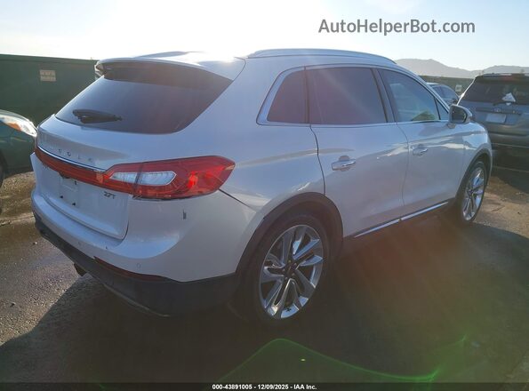 2LMPJ6LP3JBL41917 2018 LINCOLN MKX White უკანა მარჯვენა