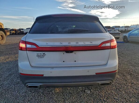 2LMPJ6LR2HBL14106 2017 LINCOLN MKX Белый Вид сзади