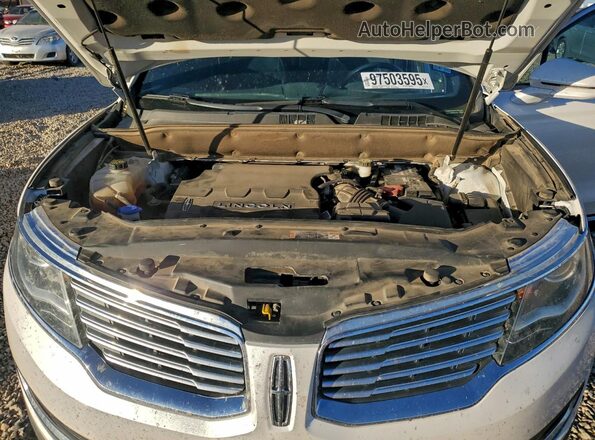 2LMPJ6LR2HBL14106 2017 LINCOLN MKX Белый Вид подкапотного пространства