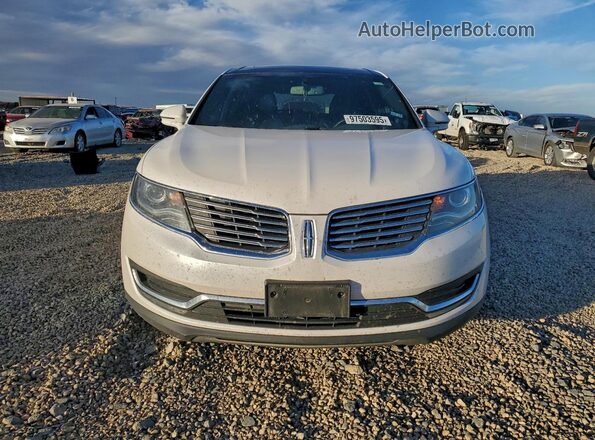 2LMPJ6LR2HBL14106 2017 LINCOLN MKX Белый Вид спереди