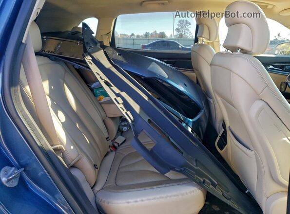 2LMPJ6LR4JBL11844 2018 LINCOLN MKX Синий Вид задней части салона