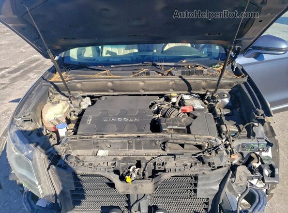 2LMPJ6LR4JBL11844 2018 LINCOLN MKX Синий Вид подкапотного пространства