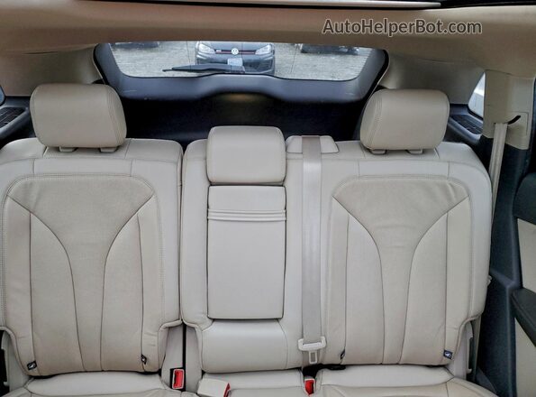 2LMPJ6LR5HBL34477 2017 LINCOLN MKX Tan Widok tylnych siedzeń