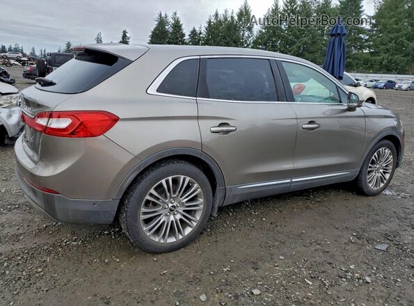 2LMPJ6LR5HBL34477 2017 LINCOLN MKX Tan Tył prawy