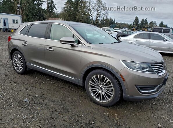 2LMPJ6LR5HBL34477 2017 LINCOLN MKX Tan Przód prawy