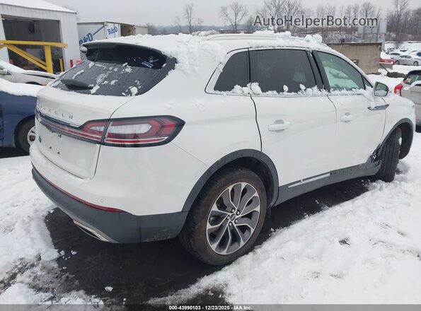 2LMPJ8K90PBL26167 2023 LINCOLN NAUTILUS Белый Задняя правая четверть
