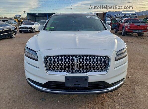 2LMPJ8K93MBL16728 2021 LINCOLN NAUTILUS Белый Вид спереди