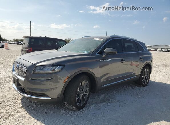 2LMPJ8K93PBL23618 2023 LINCOLN NAUTILUS Gray Przód lewy