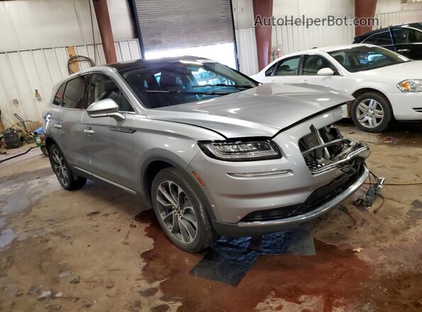 2LMPJ8K95MBL03155 2021 LINCOLN NAUTILUS Серебряный Передняя правая четверть