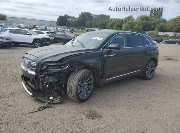 2LMPJ8KP4MBL00567 2021 LINCOLN NAUTILUS Black Przód lewy