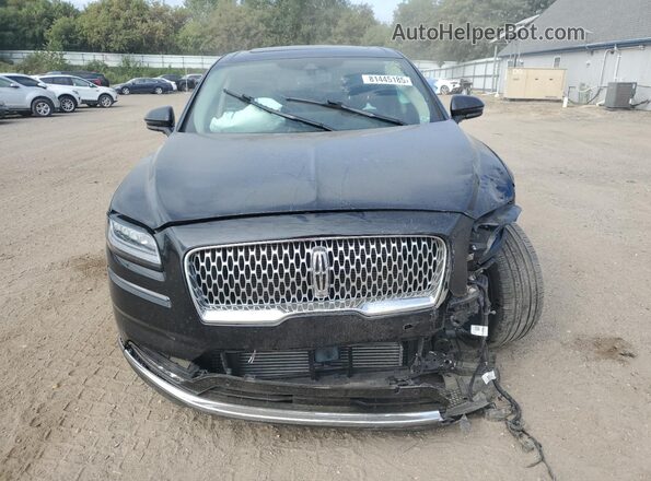 2LMPJ8KP4MBL00567 2021 LINCOLN NAUTILUS Black Widok z przodu