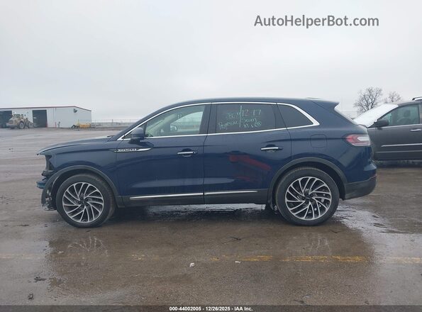 2LMPJ8LP0KBL43251 2019 LINCOLN NAUTILUS Navy Սալոնի 360 աստիճան տեսք
