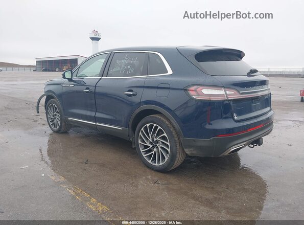 2LMPJ8LP0KBL43251 2019 LINCOLN NAUTILUS Navy Հետևի ձախ