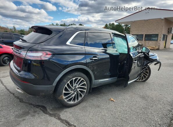 2LMPJ8LP7KBL14328 2019 LINCOLN NAUTILUS Black Trasero derecho