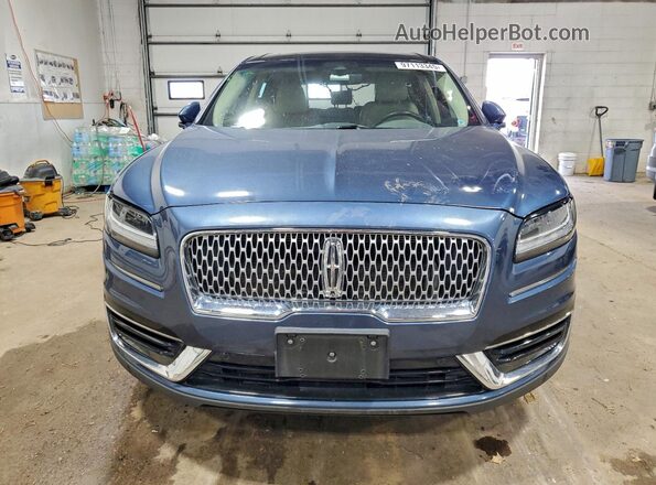 2LMPJ8LPXKBL31933 2019 LINCOLN NAUTILUS Blue Դիմացի տեսք